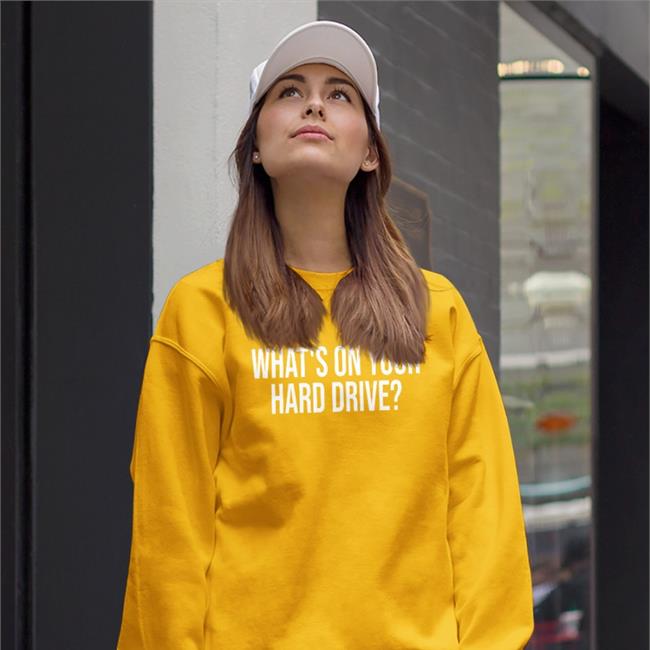 What's On Your Hard Drive Long Sleeve Tee