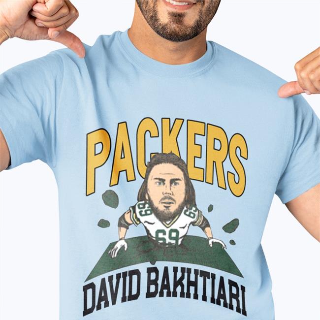 Packerspro Shop Packers 69 Bakhtiari Breakthrough Shirt Green Bay Packers