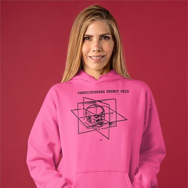 Coffin Fit Consciousness Energy Grid Shirt