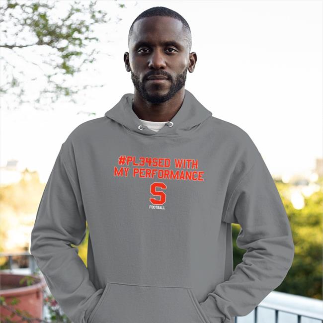 #Pl34sed With My Performance Tee Syracuse Footbal