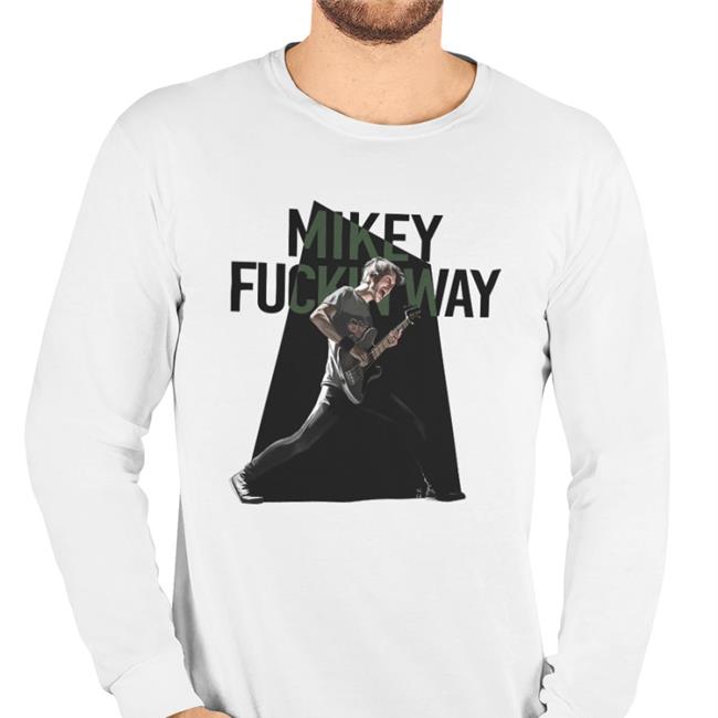Mikey Fuckin Way Shirt White Concatenationn Cc Art
