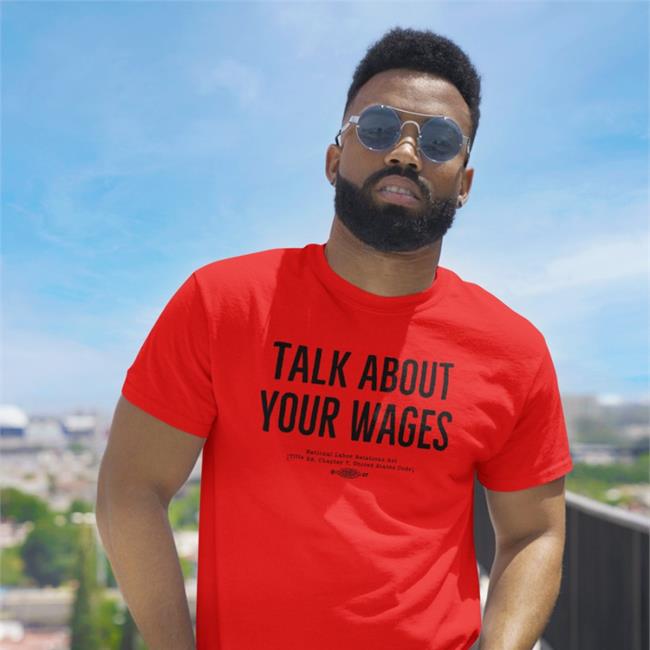 Solidarity Superstore Merch Talk About Your Wages Union Bug Recursion Sweatshirt Jorts And Jean