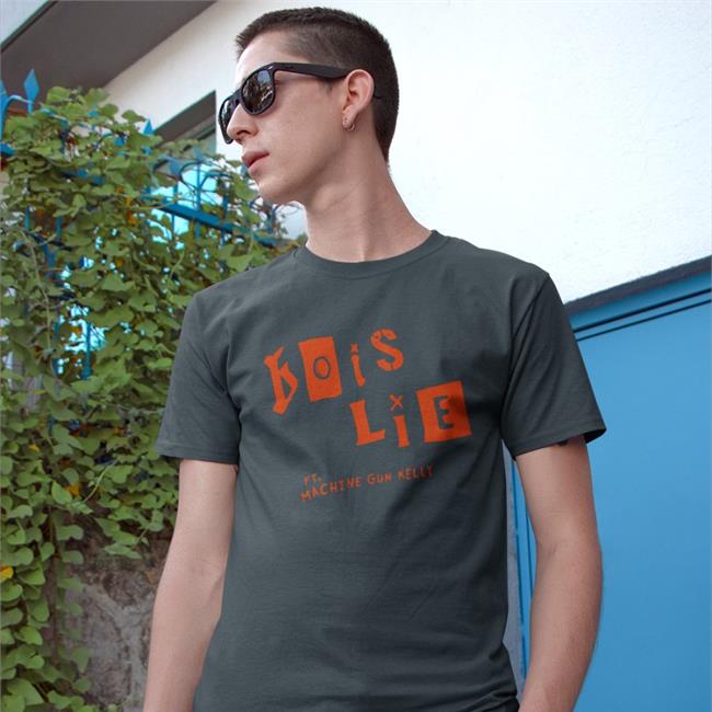 Avril Lavigne Bois Lie T Shirt Ft Machine Gun Kelly