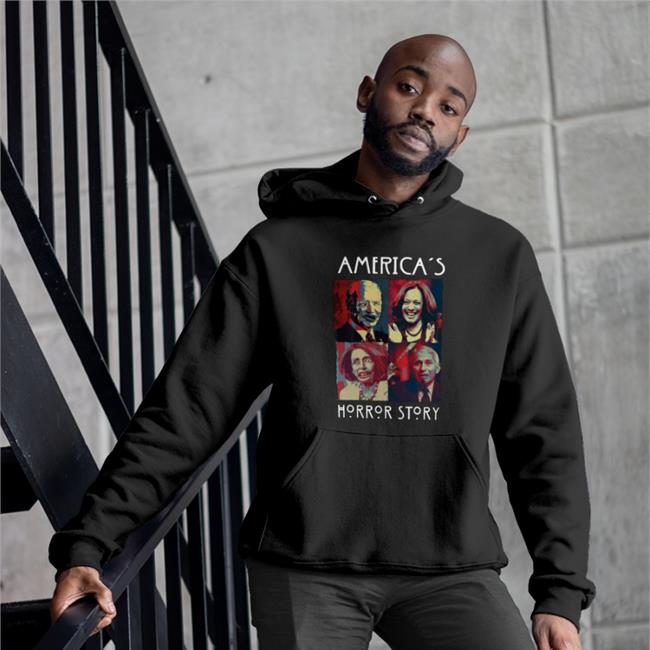 Kamala Harris Biden Nancy Pelosi Anthony Fauci America's Horror Story Hoodies Catherine