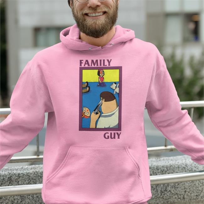 Lost And Found Bootlegs Merch Family Guy Black Flag Family Man Sweatshirt