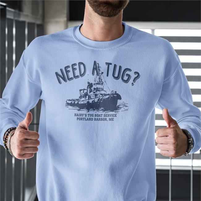Need A Tug Hairy's Tug Boat Service Portland Harbor Me Tee Shirt Thom Corvuscorax77
