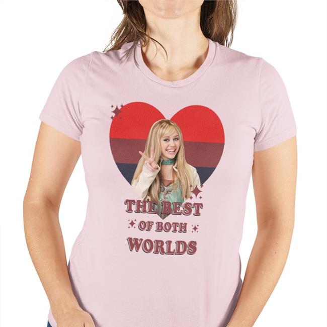 Jaoromania Hannah Montana The Best Of Both Worlds T Shirt