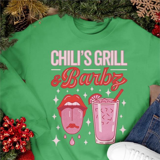 Chili's Grill & Bar Chili's Grill And Barbz Shirt Welcometochilis Merch