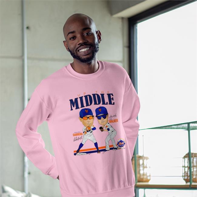 Up The Middle Shirt Neil Walker Asdrubal Cabrera