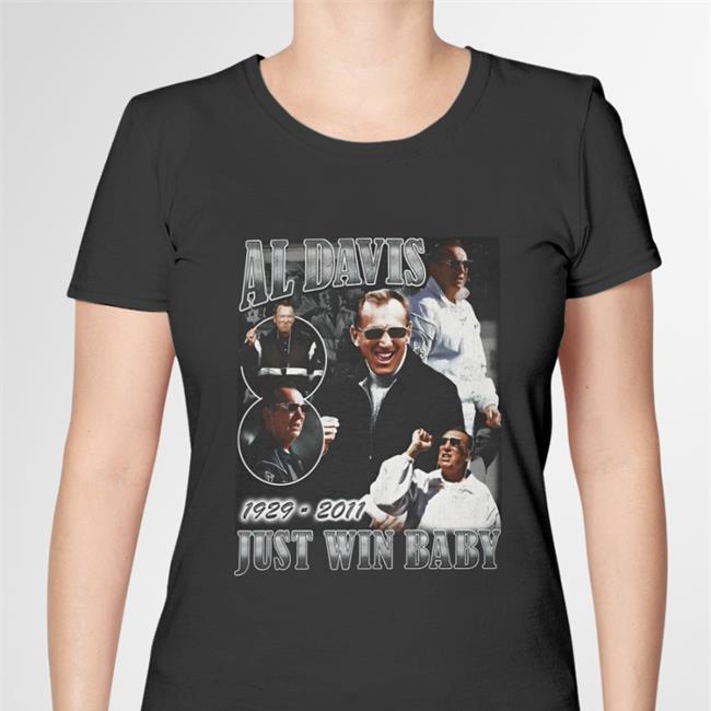 Las Vegas Raiders Josh Jacobs Al Davis Just Win Baby Shirt