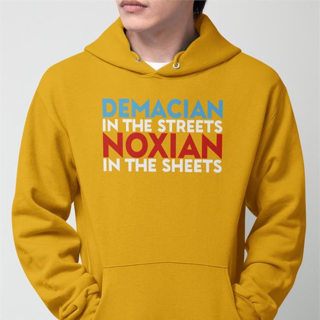 Akinola Verissimo Demacian In The Streets Noxian In The Sheets Shirt Black