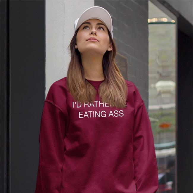 Edna St Louis Store I'd Rather Be Eating Ass Shirts Doja Cat