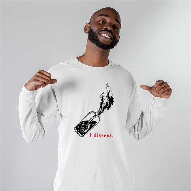I Dissent Hooded Sweatshirt Five Four Pod Merch