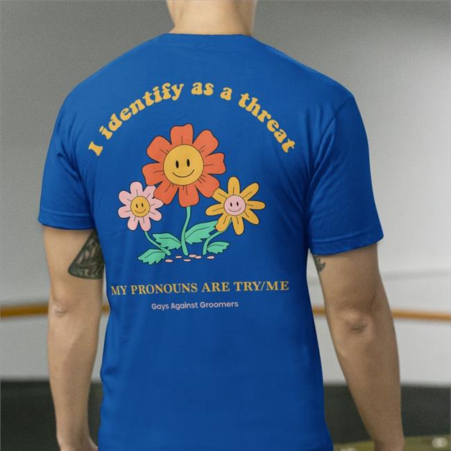 I Identify As A Threat Hoodie