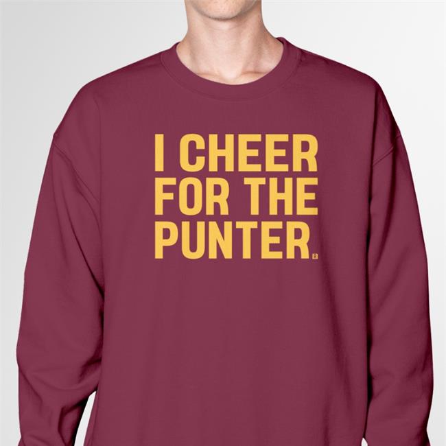 I Cheer For The Punter Hoodie