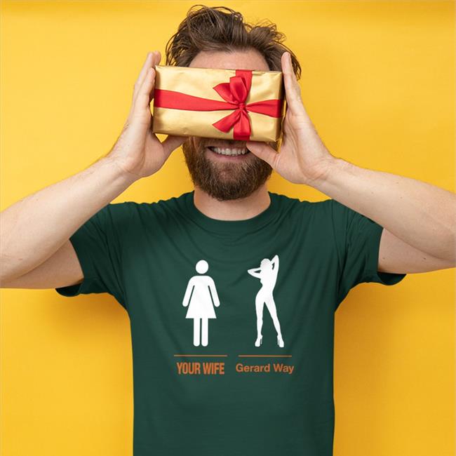 Icypiiots Your Wife Gerard Way T-Shirt