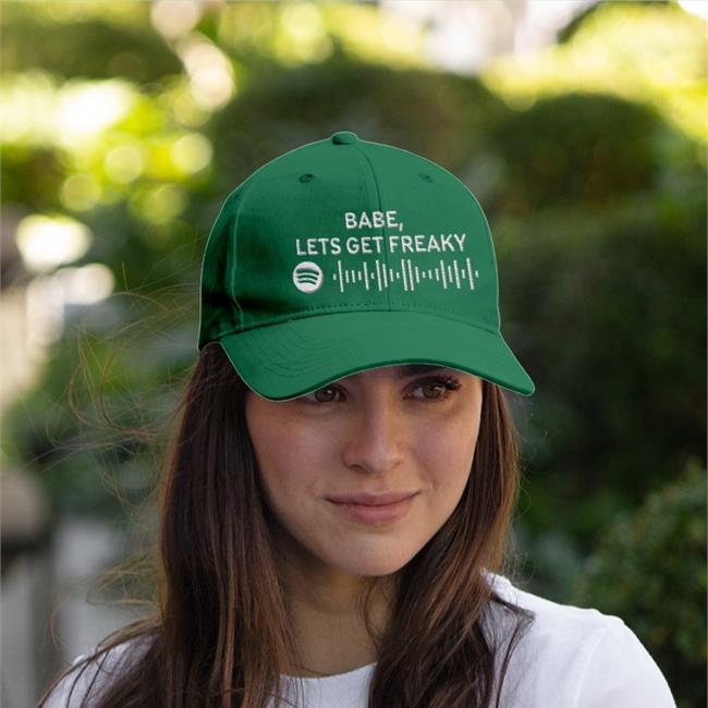 Babe Lets Get Freaky Cbat Spotify Code Sweatshirt