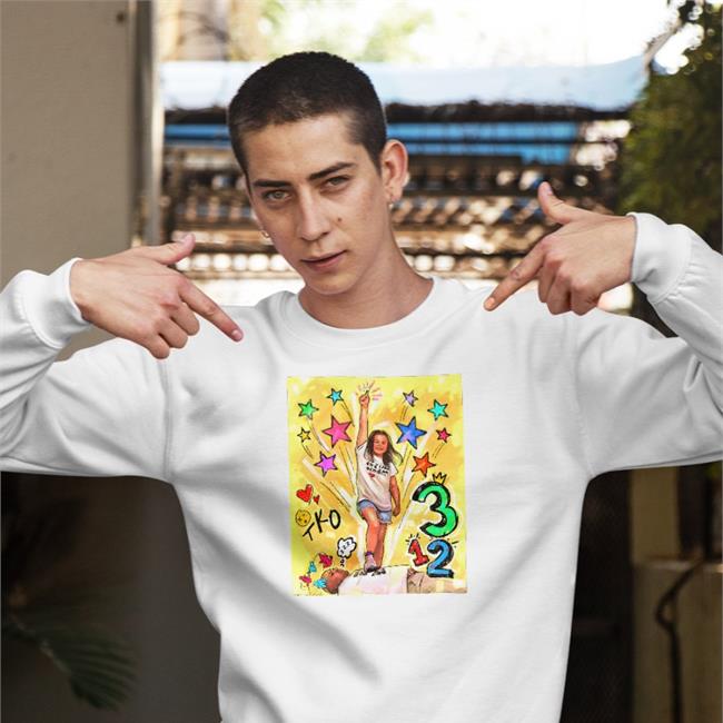 Finley's Fought And Won Long Sleeve White Melcolemanart