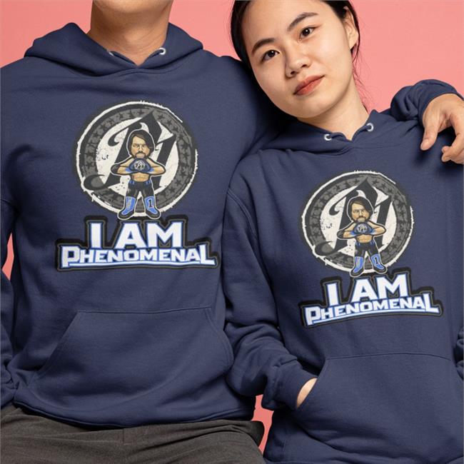 AJ Styles I Am Phenomenal Long Sleeve Tee