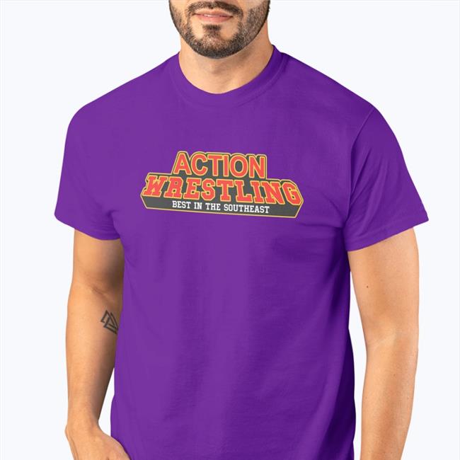 Cman035 Action Wrestling Best In The Southeast Shirt
