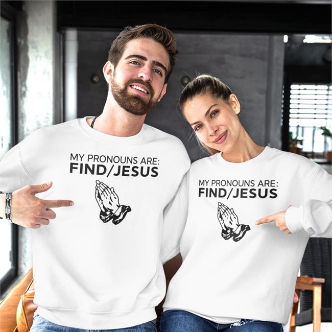 Christian Nightmares Skullridding Merch My Pronouns Are Find Jesus T Shirt