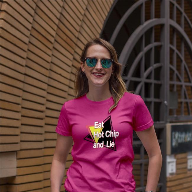 Shirtsthtgohard Eat Hot Chip And Lie Tees Royal