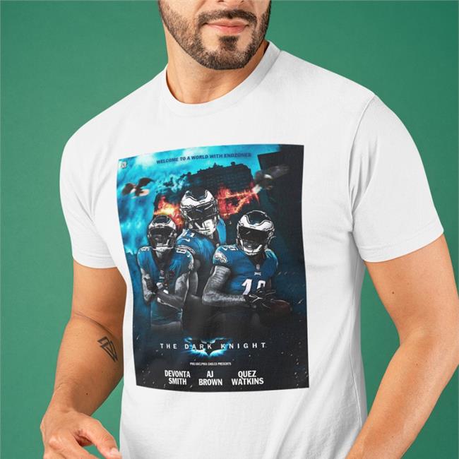 Welcome To A World With Endzones The Dark Knight Shirt