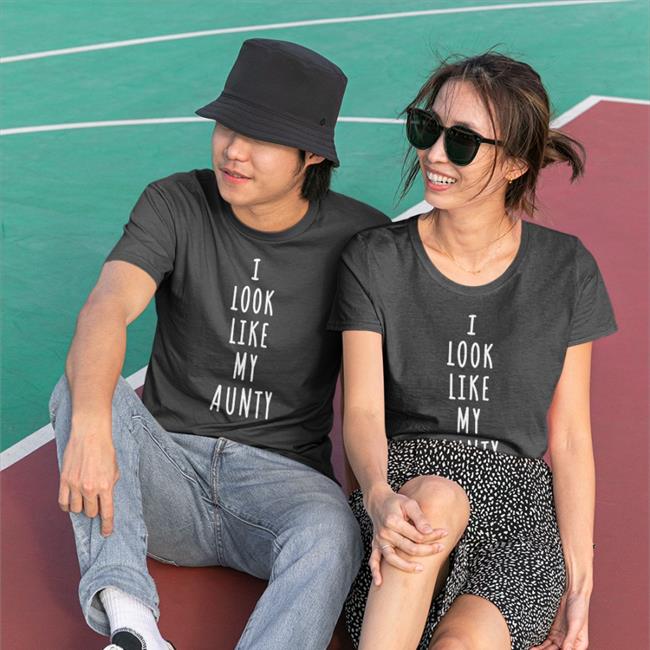 Auntie Nikki is a Virgo I Look Like My Aunty T Shirt Black