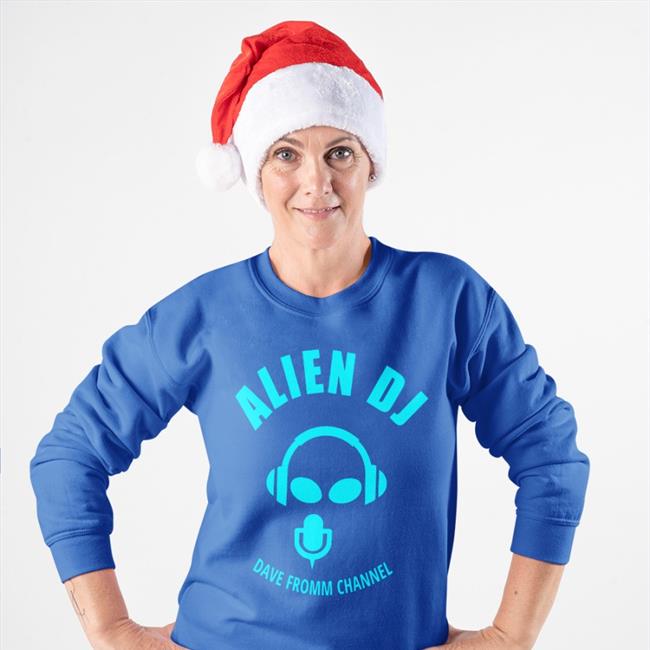 Alien Dj Dave Fromm Channel Shirt Black