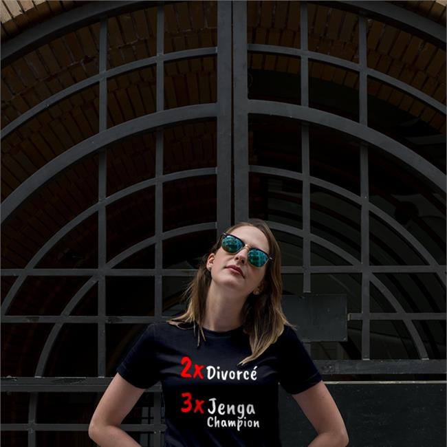 Shirts That Go Hard 2X Divorce 3X Jenga Champion Shirt