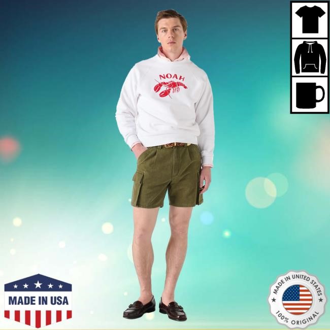 Noah NYC Coastal Crew Neck Vintage Archive Sweatshirt