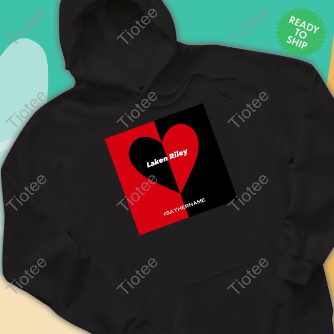 Official Laken Riley Heart Hoodie