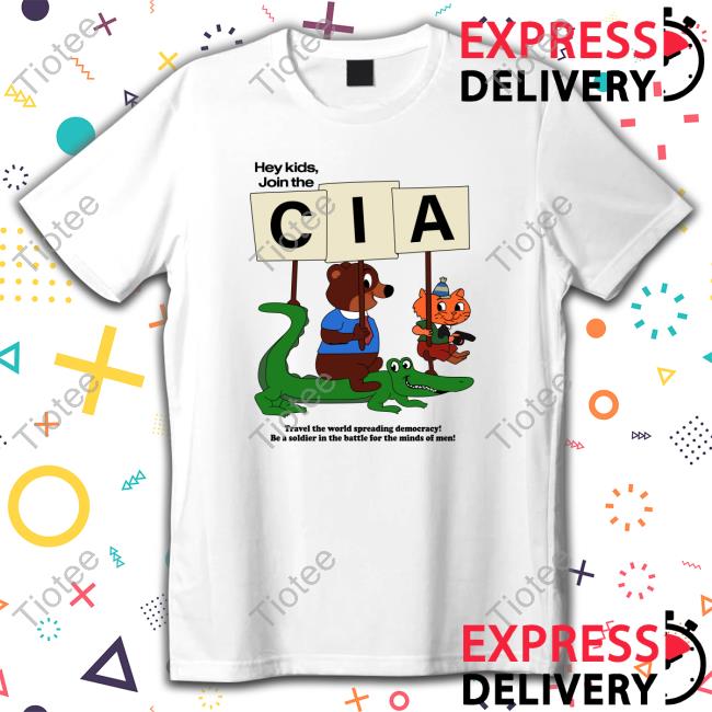 Hey Kids Join The Cia. Hoodie