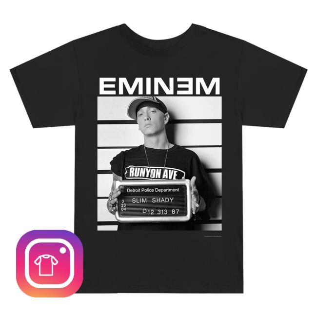 Official Eminem Merch Store Slim Shady Eminem Arrest Tees Eminem Apparel Clothing Shop SlimShady