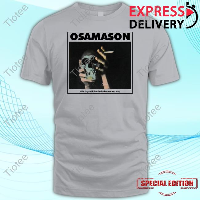 Osamason Skulls And Cigarettes Long Sleeve Tee