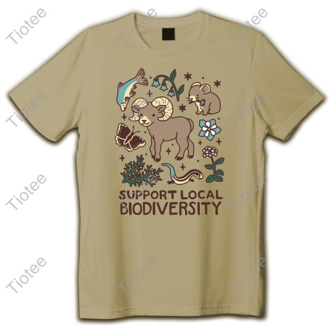 Drawnbynana Store Support Local Biodiversity Sweatshirt