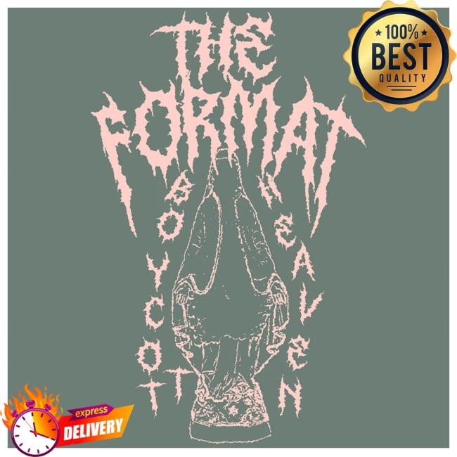Hello Merch Official Merch The Format "Metal" Light Green Tshirt HelloMerch