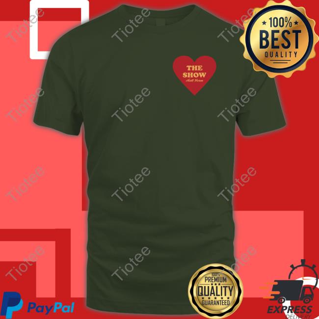 Official The Show Heart Tee Shirt Niallhoran