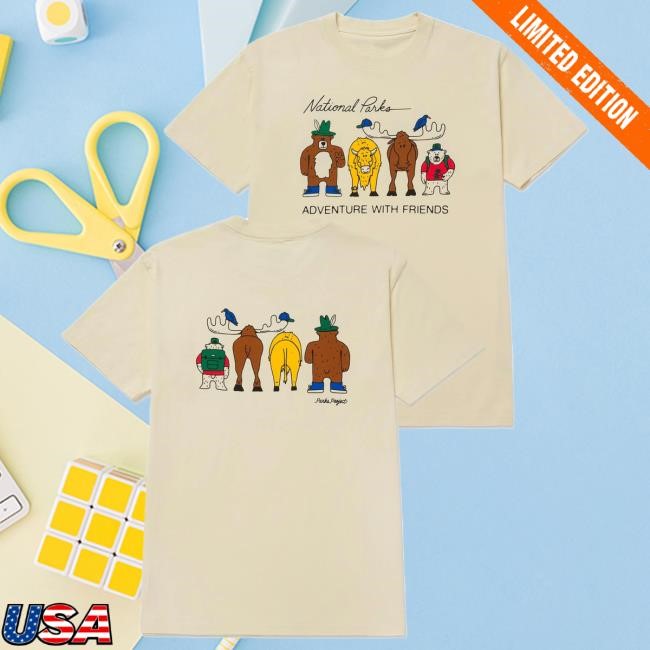 Adventure With Friends Shirt Parks Project Apparel Shop