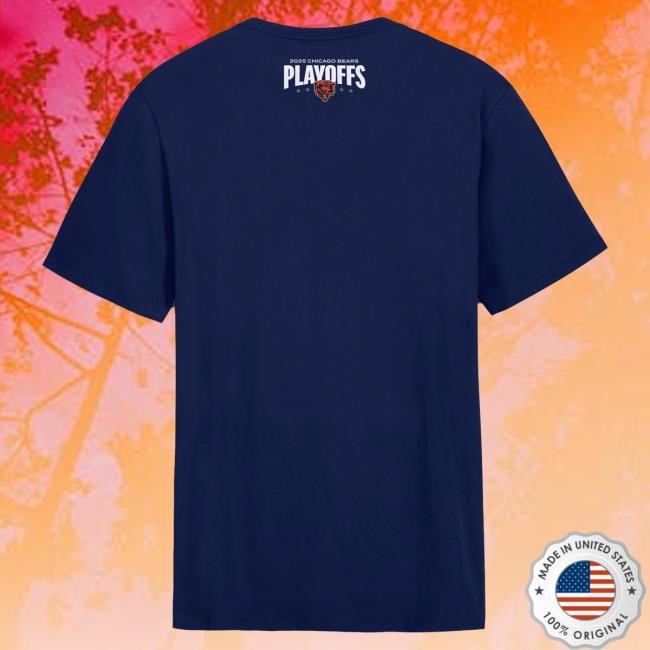 Chicago Bears Navy 2025 NFL Playoffs Good. Better. Best. Tee