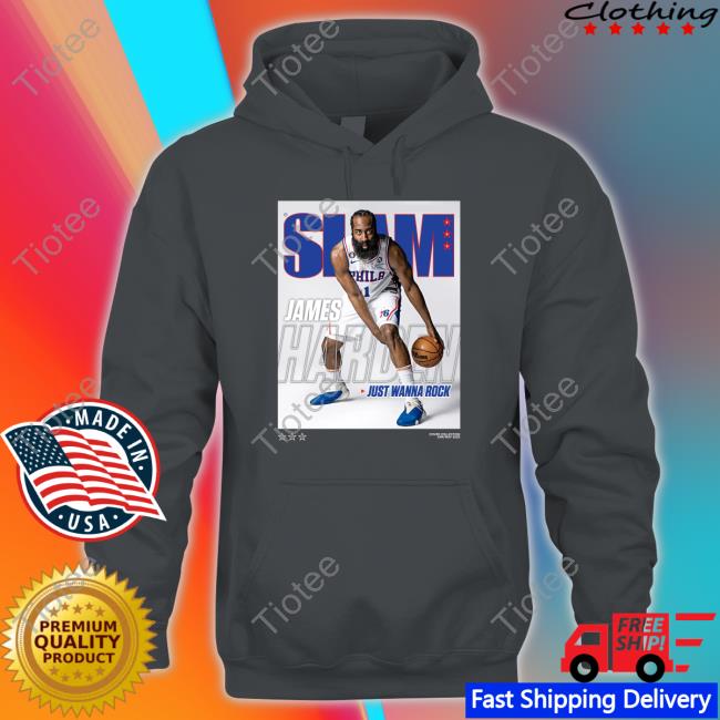 Slam Cover Shirt - James Harden Official Slam Cover Slam 243 Shirts