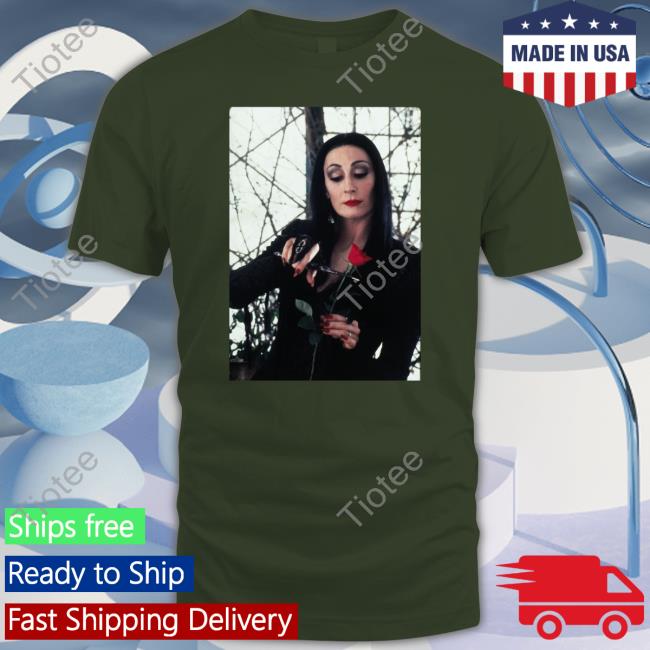 Morticia Addams Anjelica Huston Sweatshirt
