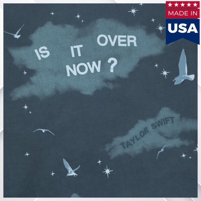 Official Taylor Swift Merch Store Shop Taylor Swift 1989 (Taylor's Version) Is It Over Now? Zip Up Hood TaylorSwift