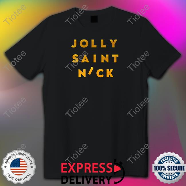 Jolly Saint Nick Hoodie Sweatshirt
