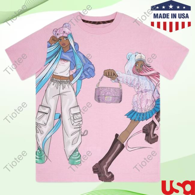 Official Fendi Clothing Store Shop Junior 3D Top Shirt