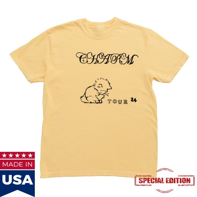 Clairo Charm Cat Tour Tee Clairo Merch
