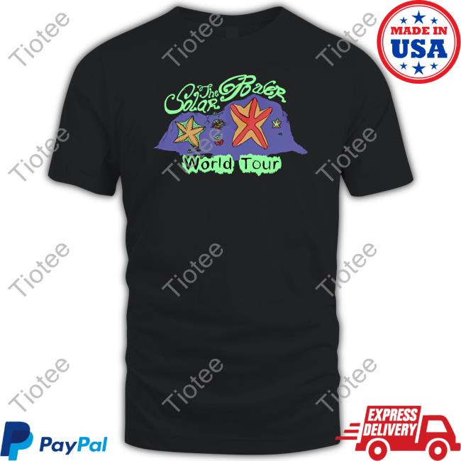 The Solar Power World Tour Merch Sandbar Sweatshirt