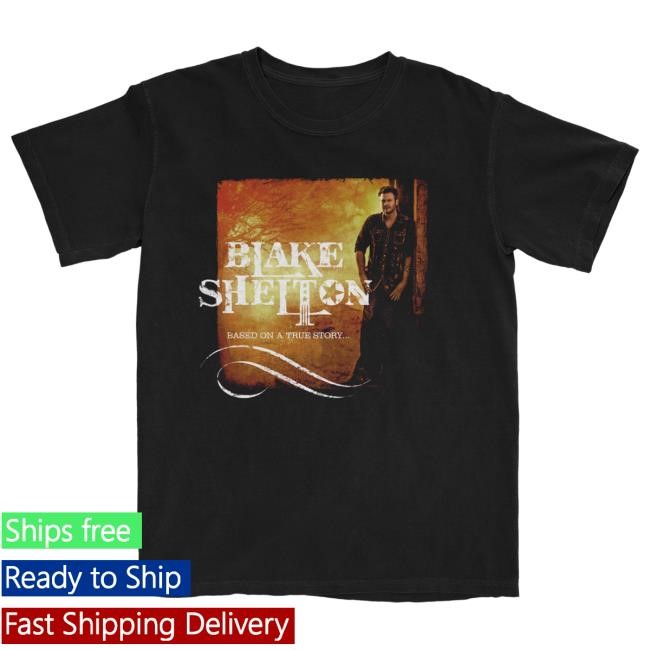 Apparel Blake Shelton | Official Store Blake Shelton Based on a True Story Album Shirt New