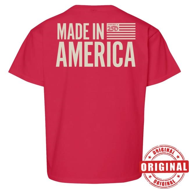 Legacy America250 Made In America Youth T-Shirt Community Choice
