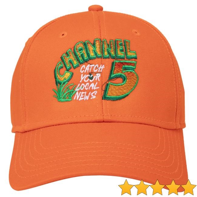 Official Channel 5 Merch Shop Store Channel 5 Catching | Orange Hat Channel5